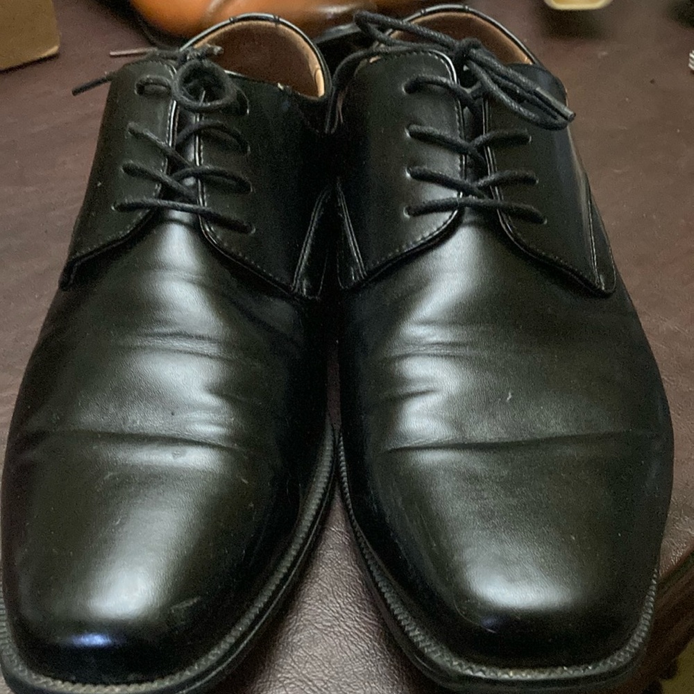 Men’s black Nunn Bush shoes size 11w. Great condition
